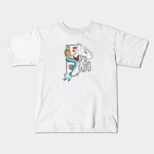 Rhode Island Mermaid Kids T-Shirt